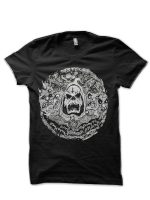 Skeletor Black Half Sleeve T-Shirt