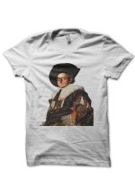 Louis Theroux Laughing Cavalier White T-Shirt