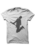 U2 White Half Sleeve T-Shirt