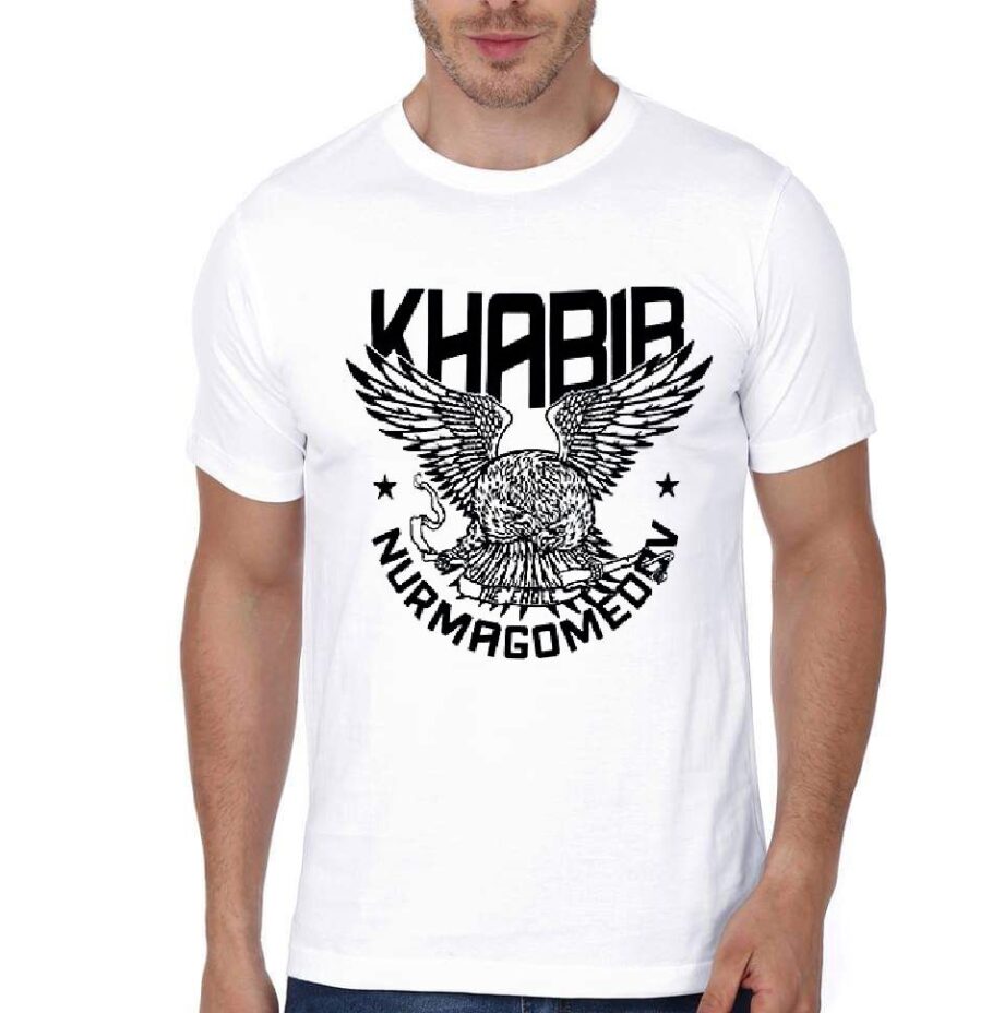 Khabib UFC White T-Shirt