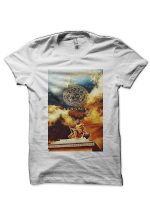 Versace Medusa White Half Sleeve  T-Shirt