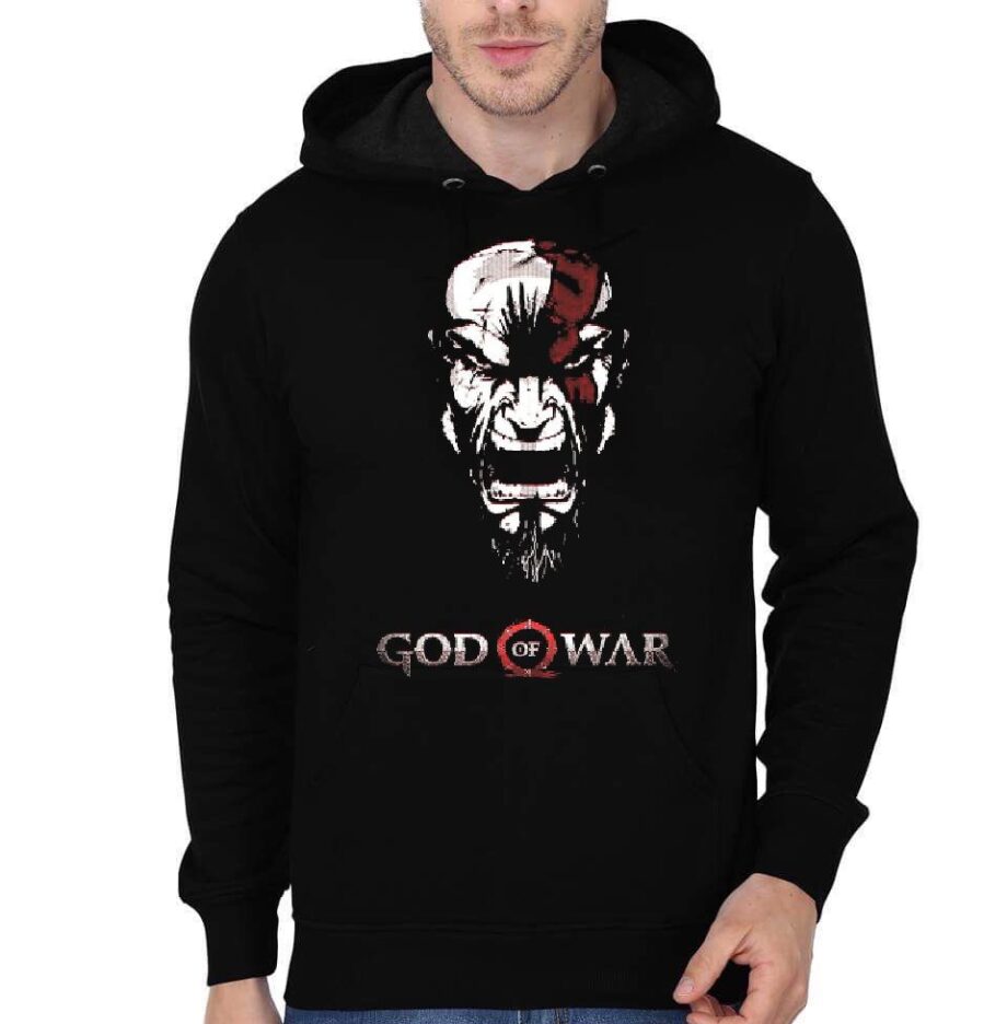 God Of War Kratos Black Hoodie