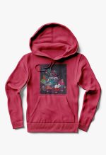 Kenzo Maroon Hoodie