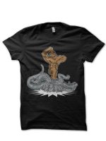 Godzilla Vs Kong Half Sleeve Black T-Shirt