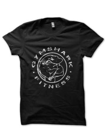 Gymshark Fitness Half Sleeve Black T-Shirt