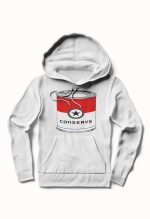 Conserve White Hoodie