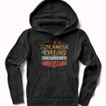 It's A Macanese Thing Black Hoodie