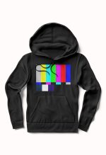 No signal Black Hoodie