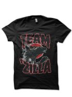 Godzilla Vs Kong Half Sleeve Black T-Shirt