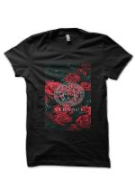 Versace Medusa Black Half Sleeve T-Shirt