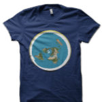 The Flat Earth T-Shirt With Firmament Day Night Cycle Half Sleeve T-Shirt