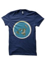 The Flat Earth T-Shirt With Firmament Day Night Cycle Half Sleeve T-Shirt