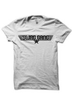 Swag Gang White Half Sleeve T-Shirt