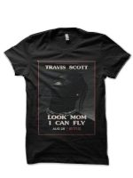 Travis Scott Black Half Sleeve T-Shirt