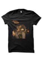 Travis Scott Black Half Sleeve T-Shirt