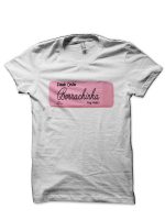 Borrachinha UFC White Half Sleeve T-Shirt