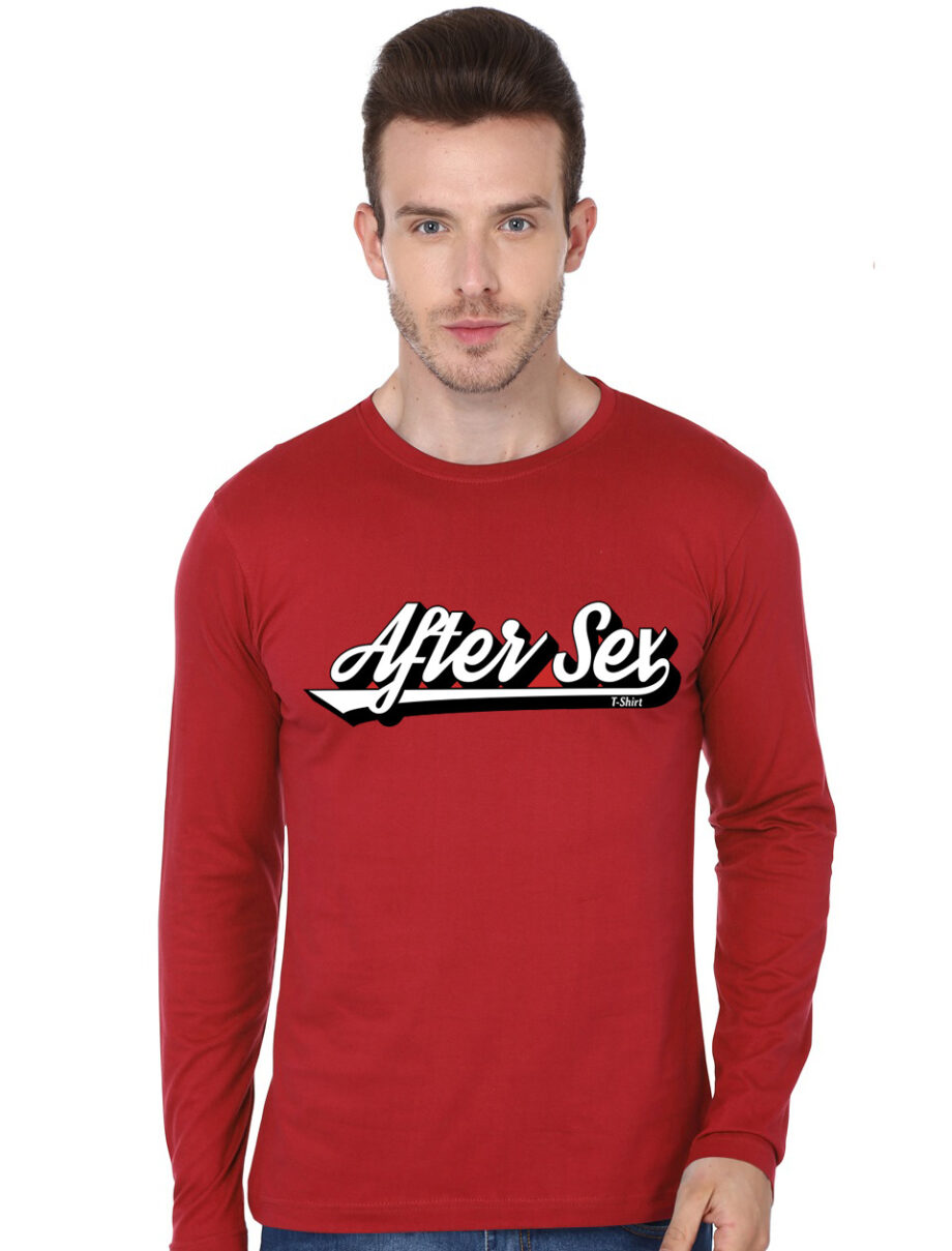 After Sex T-Shirt Full Sleeve T-Shirt