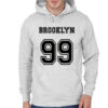 Brooklyn 99 Jersey Grey Hoodie