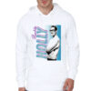 Buddy Holly - Retro Nostalgia Graphic Design White Hoodie