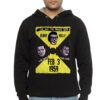 The Day the Music Died Black Hoodie