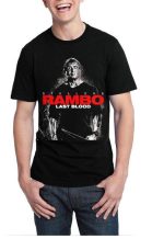 Stallone Rambo Last Blood Black T-Shirt