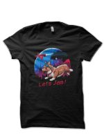 Let's Jam Black T-Shirt