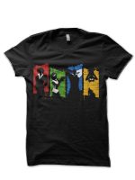 Space Comrades Black T-Shirt