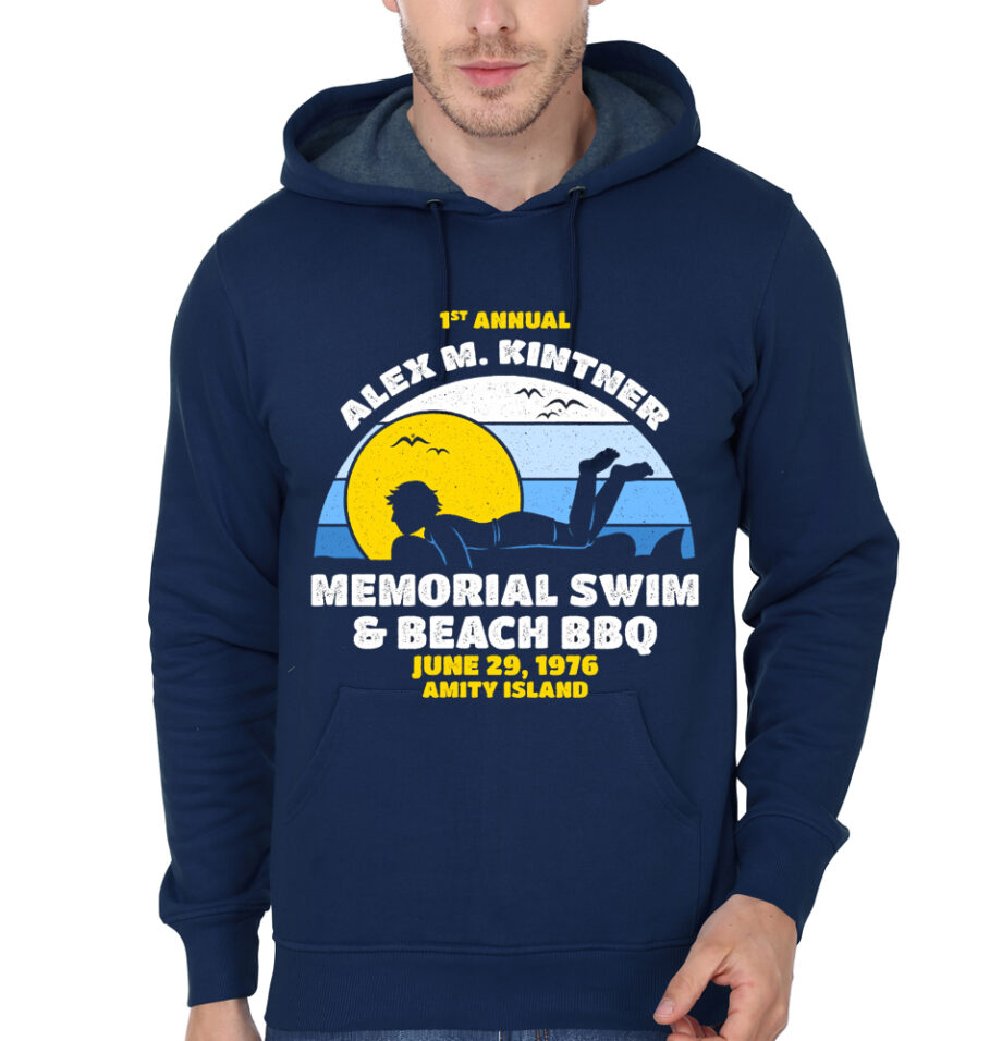 The Alex M. Kintner Memorial Swim Navy Blue Hoodie