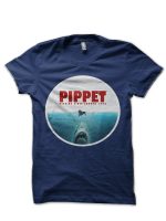 Jaws - Pippet Navy Blue T-Shirt