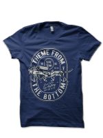 Theme From The Bottom Navy Blue T-Shirt