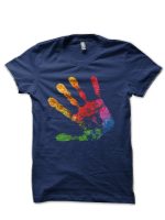 Hello ! Navy Blue T-Shirt