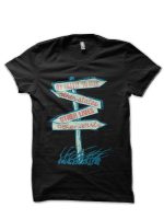 Travel To Seek Black T-Shirt