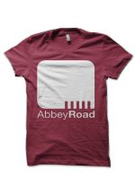 Abbey Road Maroon T-Shirt
