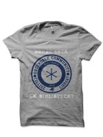 Donde Esta la Biblioteca? Grey T-Shirt