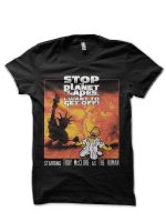 Stop the Planet...! The Musical Black T-Shirt