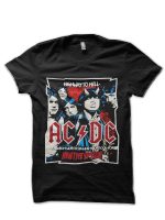 AC/DC - Guitar Black T-Shirt