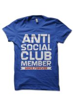Anti Social Club Royal BlueT-Shirt
