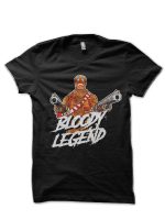 Lazerbeam - Bloody Legend Black T-Shirt