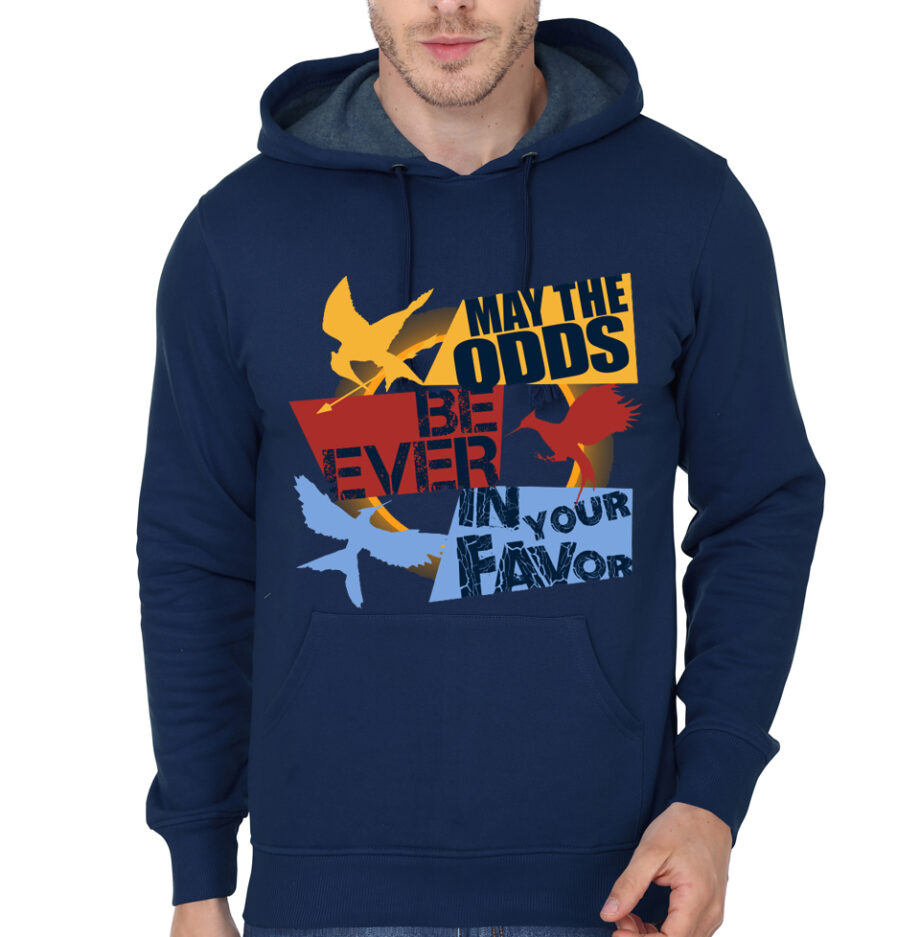 Time for Revolution Navy Blue Hoodie