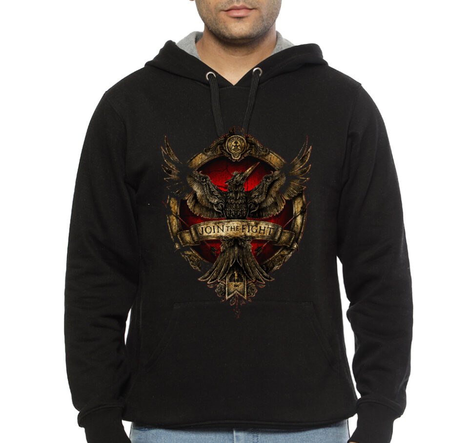 Join The Fight Black Hoodie