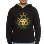 Vintage Gucci - Majestic Lion Black Hoodie
