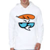 Dexter Attitude! White Hoodie