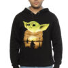 Baby Yoda Black Hoodie