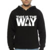 This Is The Way-The Mandalorian Black Hoodie