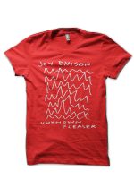 Joy Division-Unknown Pleaser Red T-Shirt