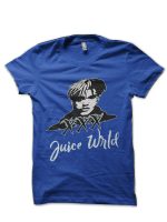 Juice wrld Navy Blue Half Sleeve T-Shirt