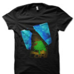 Loki Tesseract Black Half Sleeve T-Shirt