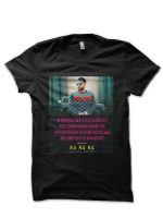 Karan Aujla Black Half Sleeve T-Shirt