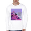 Pink Guy White Full Sleeve T-Shirt