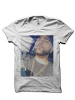 Karan Aujla White Half Sleeve T-Shirt